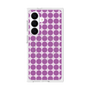 プレミアムスクエアケース with SnapMag［ Big Dot - Purple ］