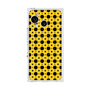 プレミアムスクエアケース with SnapMag［ Shower Dot - Yellow ］