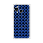 プレミアムスクエアケース with SnapMag［ Shower Dot - Blue ］