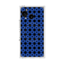 プレミアムスクエアケース with SnapMag［ Shower Dot - Blue ］