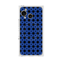 プレミアムスクエアケース with SnapMag［ Shower Dot - Blue ］