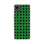 プレミアムスクエアケース with SnapMag［ Shower Dot - Green ］