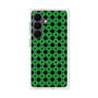 プレミアムスクエアケース with SnapMag［ Shower Dot - Green ］