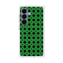 プレミアムスクエアケース with SnapMag［ Shower Dot - Green ］