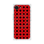 プレミアムスクエアケース with SnapMag［ Shower Dot - Red ］