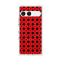 プレミアムスクエアケース with SnapMag［ Shower Dot - Red ］