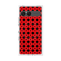 プレミアムスクエアケース with SnapMag［ Shower Dot - Red ］