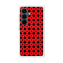 プレミアムスクエアケース with SnapMag［ Shower Dot - Red ］