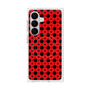 プレミアムスクエアケース with SnapMag［ Shower Dot - Red ］
