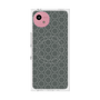 プレミアムスクエアケース with SnapMag［ Dot Circle - Gray ］