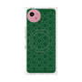 プレミアムスクエアケース with SnapMag［ Dot Circle - Green ］