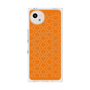 プレミアムスクエアケース with SnapMag［ Dot Circle - Orange ］