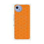 プレミアムスクエアケース with SnapMag［ Dot Circle - Orange ］