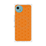 プレミアムスクエアケース with SnapMag［ Dot Circle - Orange ］