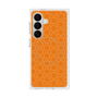 プレミアムスクエアケース with SnapMag［ Dot Circle - Orange ］