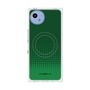 プレミアムスクエアケース with SnapMag［ Dot Gradation - Green ］
