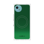 プレミアムスクエアケース with SnapMag［ Dot Gradation - Green ］