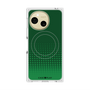 プレミアムスクエアケース with SnapMag［ Dot Gradation - Green ］