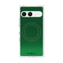 プレミアムスクエアケース with SnapMag［ Dot Gradation - Green ］