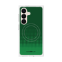 プレミアムスクエアケース with SnapMag［ Dot Gradation - Green ］
