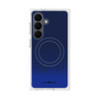 プレミアムスクエアケース with SnapMag［ Dot Gradation - Blue ］