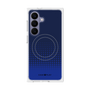 プレミアムスクエアケース with SnapMag［ Dot Gradation - Blue ］