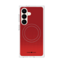 プレミアムスクエアケース with SnapMag［ Dot Gradation - Red ］