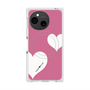 プレミアムスクエアケース with SnapMag［ Two Hearts - Pink ］