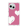 プレミアムスクエアケース with SnapMag［ Two Hearts - Pink ］