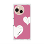 プレミアムスクエアケース with SnapMag［ Two Hearts - Pink ］