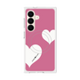 プレミアムスクエアケース with SnapMag［ Two Hearts - Pink ］
