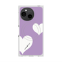 プレミアムスクエアケース with SnapMag［ Two Hearts - Purple ］