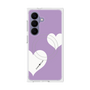 プレミアムスクエアケース with SnapMag［ Two Hearts - Purple ］