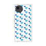 プレミアムスクエアケース with SnapMag［ Stripe Hearts - Blue ］