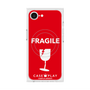 プレミアムスクエアケース with SnapMag［ FRAGILE - Red ］
