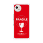 プレミアムスクエアケース with SnapMag［ FRAGILE - Red ］