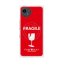 プレミアムスクエアケース with SnapMag［ FRAGILE - Red ］