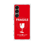 プレミアムスクエアケース with SnapMag［ FRAGILE - Red ］
