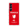 プレミアムスクエアケース with SnapMag［ FRAGILE - Red ］