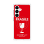 プレミアムスクエアケース with SnapMag［ FRAGILE - Red ］