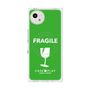 プレミアムスクエアケース with SnapMag［ FRAGILE - Green ］