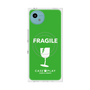 プレミアムスクエアケース with SnapMag［ FRAGILE - Green ］