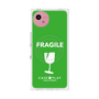 プレミアムスクエアケース with SnapMag［ FRAGILE - Green ］