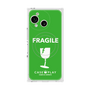 プレミアムスクエアケース with SnapMag［ FRAGILE - Green ］