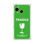 プレミアムスクエアケース with SnapMag［ FRAGILE - Green ］