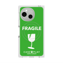 プレミアムスクエアケース with SnapMag［ FRAGILE - Green ］
