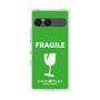 プレミアムスクエアケース with SnapMag［ FRAGILE - Green ］