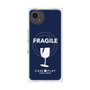 プレミアムスクエアケース with SnapMag［ FRAGILE - Navy ］
