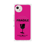 プレミアムスクエアケース with SnapMag［ FRAGILE - Pink ］