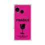 プレミアムスクエアケース with SnapMag［ FRAGILE - Pink ］